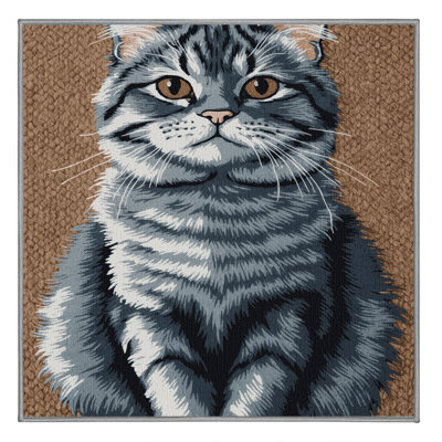 Washable British Shorthair Cats Area Rug