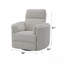 Fauteuil inclinable et pivotant Boucle