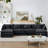4-Seater Comfy Cloud Couches With Movable Ottoman-595626607