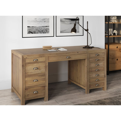 Aahil Solid Wood Writing Desk
