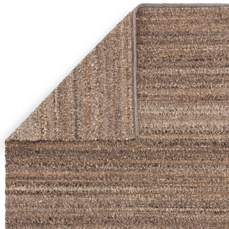 Somme Solid Colour Hand Woven Area Rug, Rectangle 160 x 230cm
