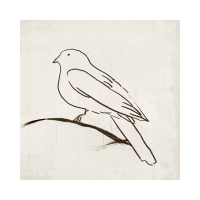 Bird I 1 Piece Wrapped Canvas Painting