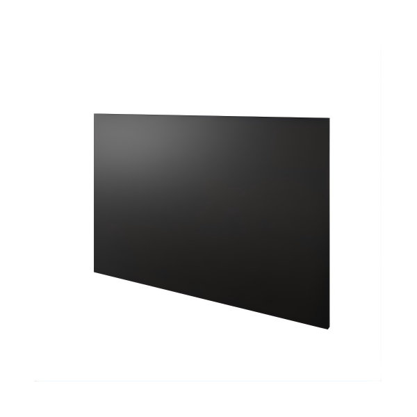 Plateau de bureau 48 pouces noir - surface de bureau d'ordinateur de bureau à domicile avec stratifié résistant aux égratignures, poste de travail robuste et imperméable
