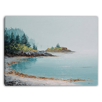 Art mural sur toile Foggy Coast