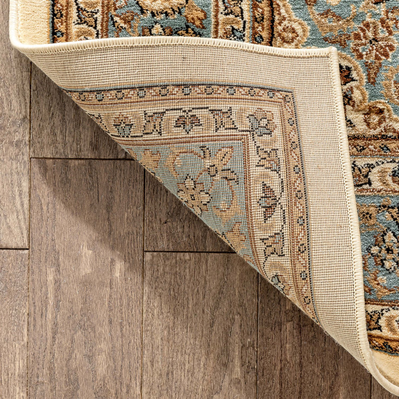Oriental Synthetic Area Rug, Rectangle 67 x 120 cm