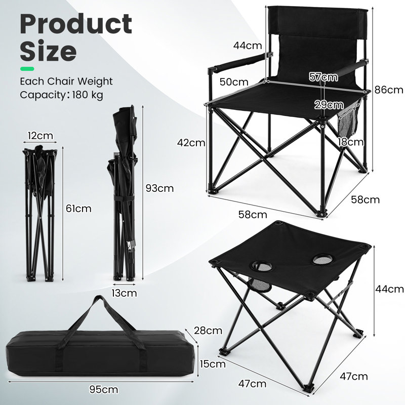 Lakehurst Folding Camping Chair