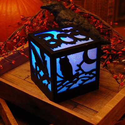 Battery Operated Color Changing Halloween Box