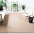 Nenuphar Natural Fiber Hand Woven Jute Solid Color Rug-649280210