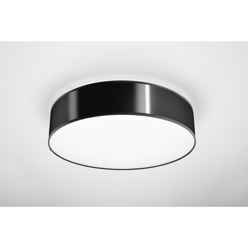 Caple Flush Mount, Black