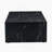 Black Marble Texture MDF Coffee Table