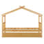 Lit en bois avec lit gigogne simple-118550666-118550668