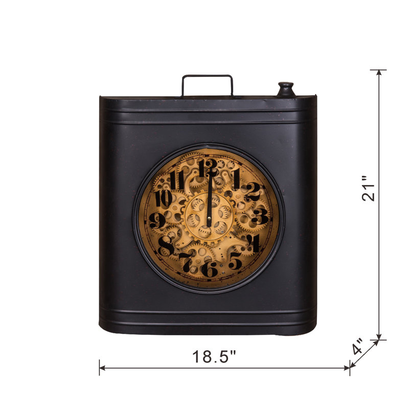 Metal Wall Clock