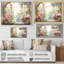 «Pink Blossoming Country Window Gaze V», reproduction d'art sur toile-329258892-329258893