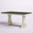 Alfiere Solid Wood Base Dining Table