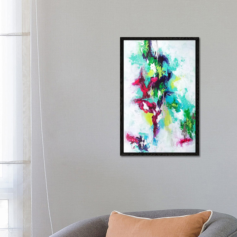 Magic Illusion - Print on Canvas, 66.04 cm H x 45.72 cm W, Black Framed