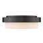 Plafonnier encastré 2 lumières 13 po Ayzen-100896865-44218630