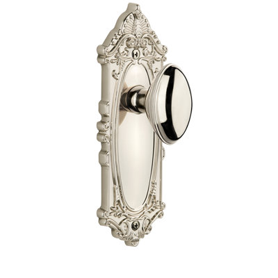Grand mannequin grande plaque victorienne avec bouton de porte Eden Prairie