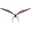 Statue insecte papillon surdimensionné