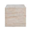 Table d'appoint d'extérieur en béton léger Travertine