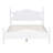 Solid Wood Platform Bed with Headboard