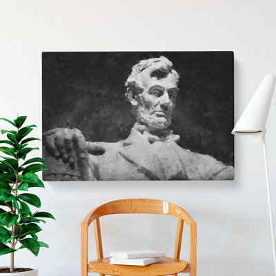 President Lincoln Memorial - Wrapped Canvas