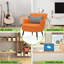 Chaise d'appoint rembourrée avec coussin Bettyanne-2042089212