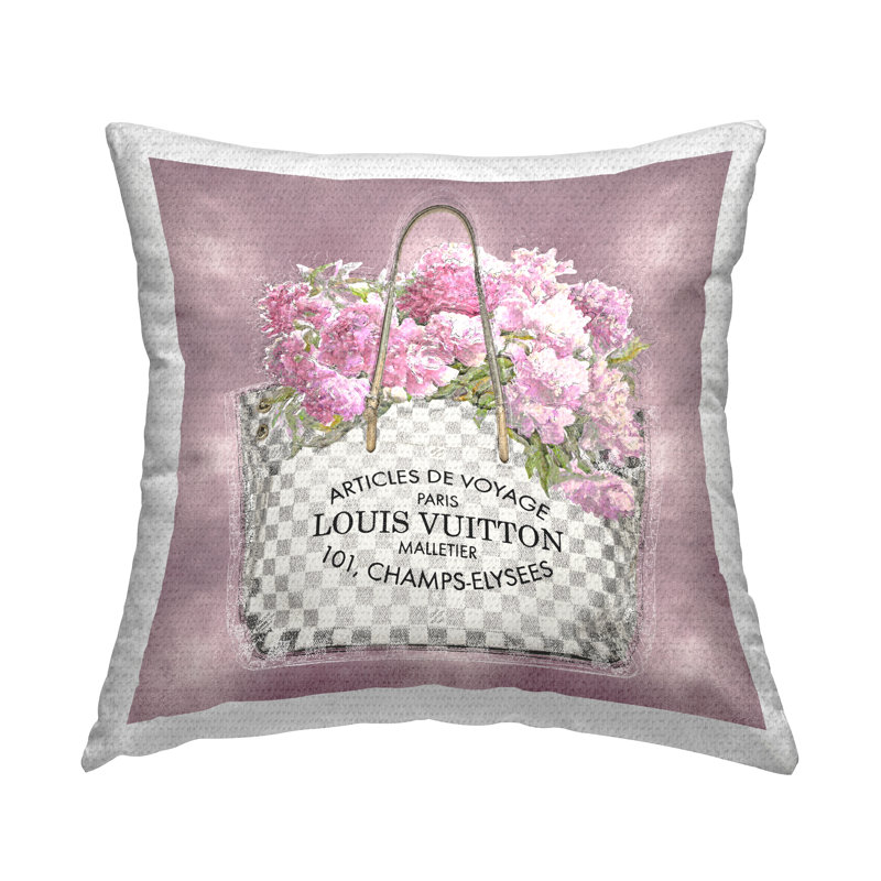 Abstract Outdoor Throw Pillow