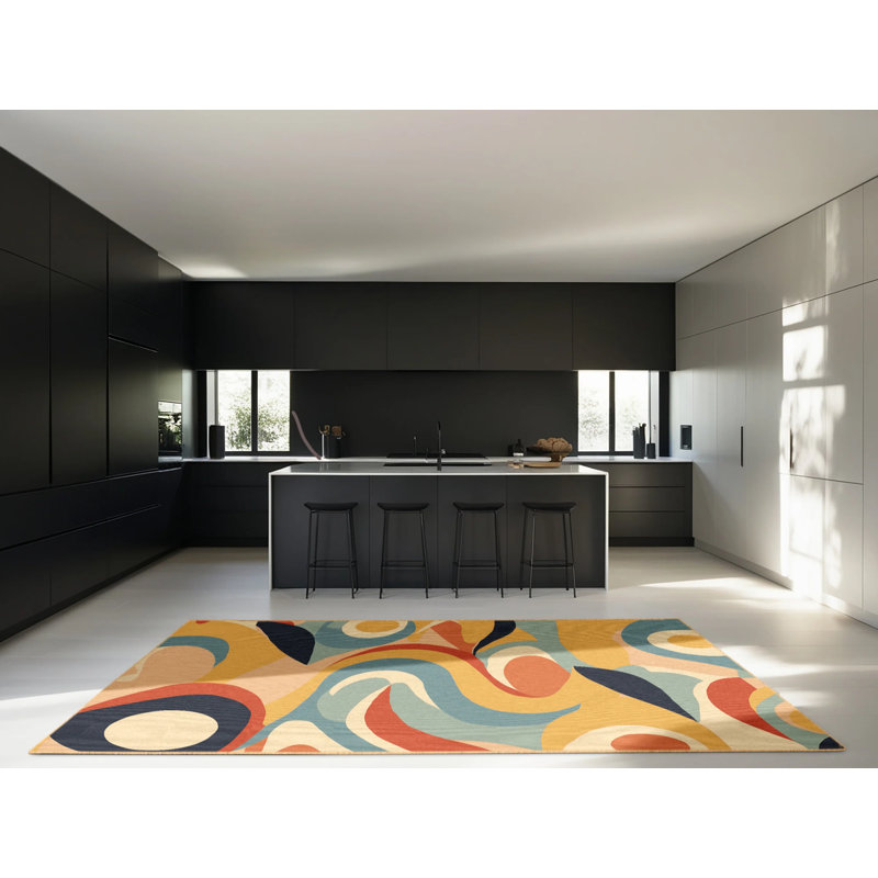 Bold Glow Rug, Square 6'