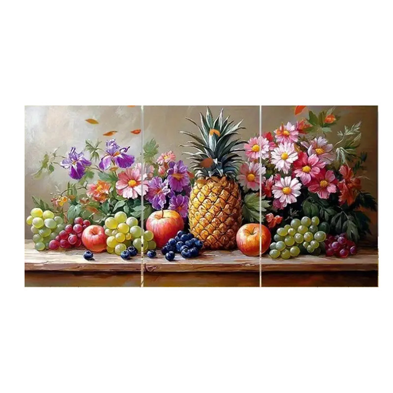 3 Piece Wrapped Canvas Print