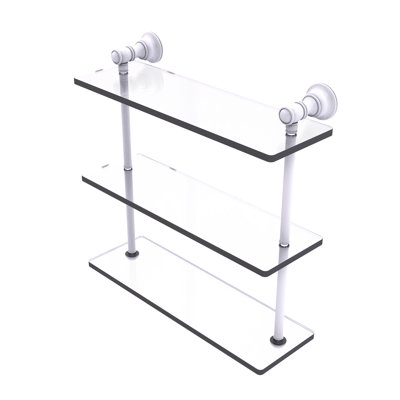 Freyja 3 Piece Glass with Towel Bar