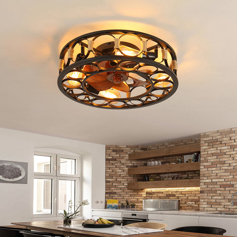 Aariyah 19.3'' Ceiling Fan with Light Kit