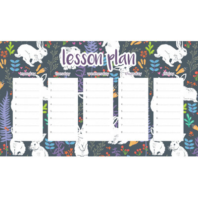 Magnetic Lesson Plan White Rabbits in the Forest