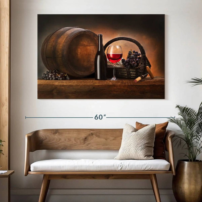 Dégustation de vin rouge Yarlin, H 34 po x l 51 po