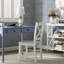 Chaise d'appoint à dossier en croix Castellon-1618825352