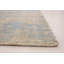 Tapis à main one-of-kind-noué la 2010 galleria ivoire/bleu ciel 5 pi 1 po x 7 pi. zone en laine 5 po Merrin