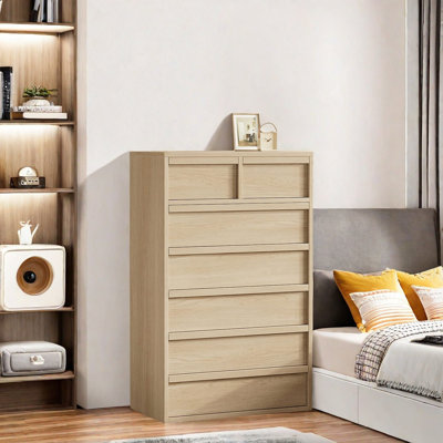 Commode 7 tiroirs pour chambre à coucher