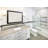LustreLine Lasano Beige 61 in. x 22 in. Engineered Stone Integrated Single Sink Vanity Top-56031148