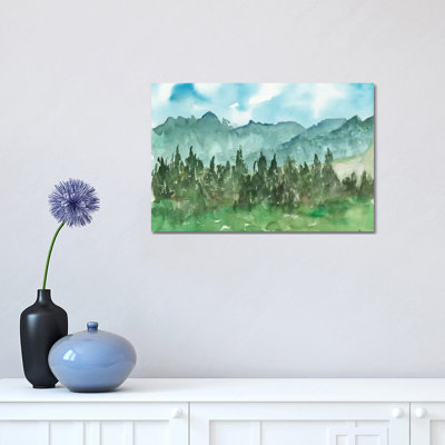 Stand Of Evergreens II by Ethan Harper - Wrapped Canvas Gallery-Wrapped Canvas Giclée