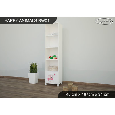 187cm H X 45cm W Cube Unit Kids Bookcase