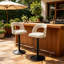 Chaise de bar pivotante pour l'extérieur-1150500050