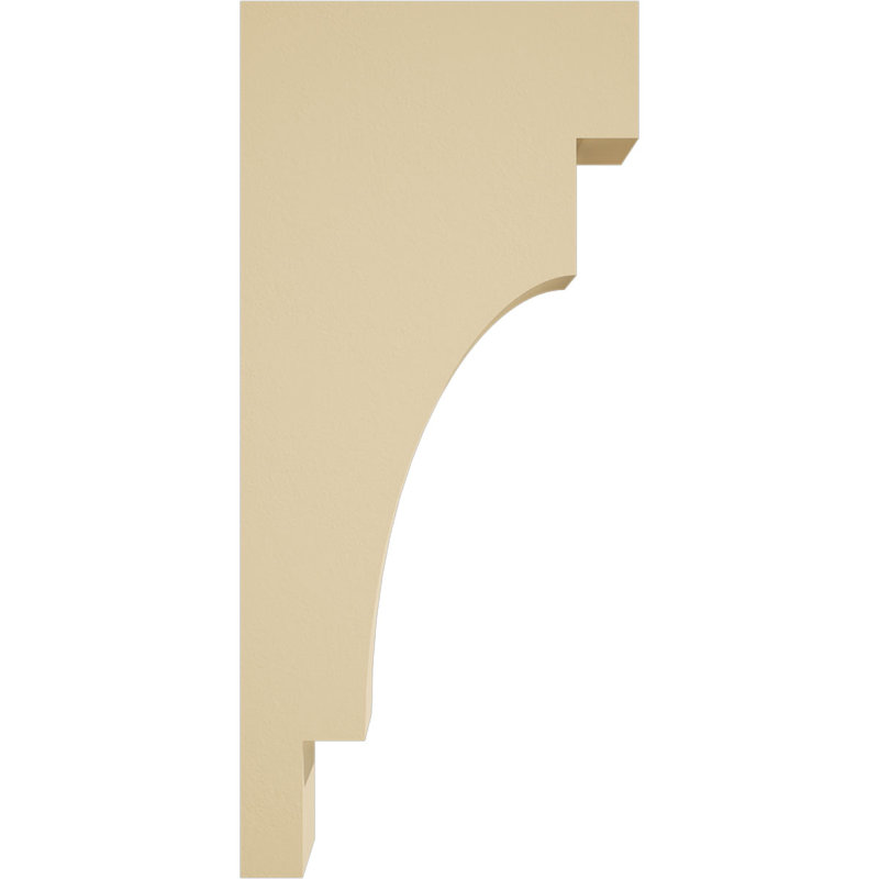 Corbeau d'uréthane méditerranéen Signature, brun clair apprêté, 22 po x 5,5 po x 10 po