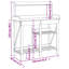 Anoki Wood Potting Bench-600915845