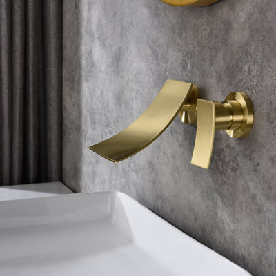 Wall Mounted Optional Single-handle Bathroom Faucet