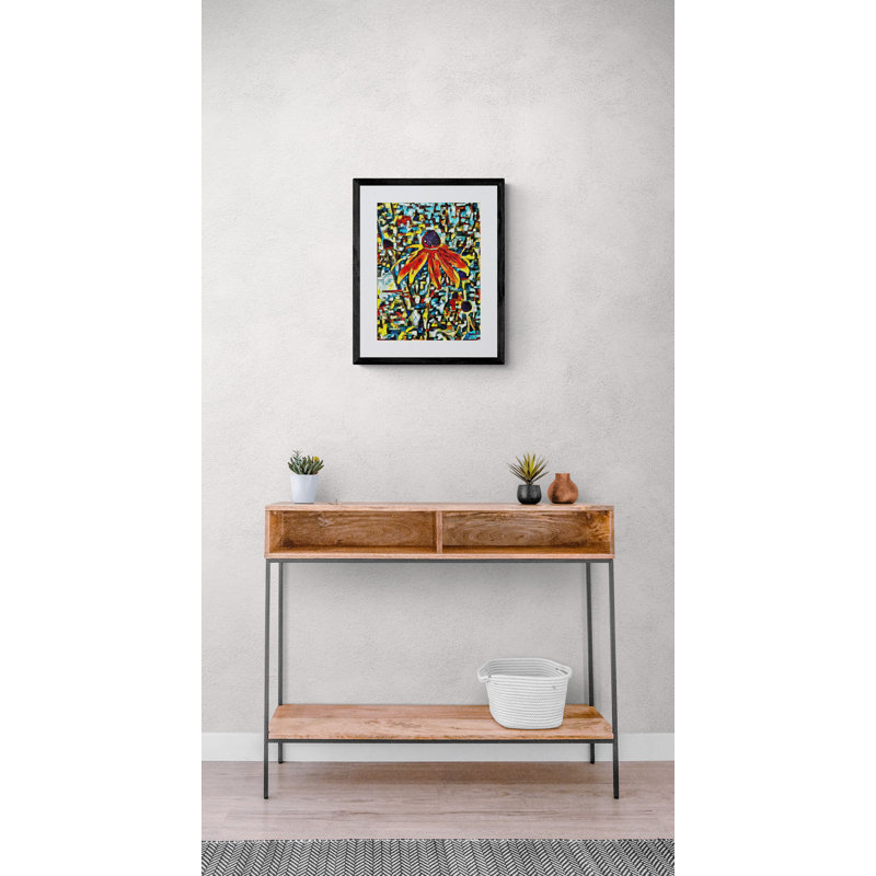 Rudbeckia In Bloom Print by Tanna Gx, 21.25" H x 17.25" W x 0.875" D