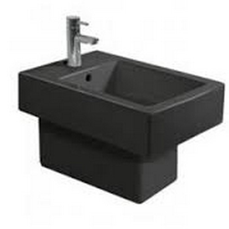 Bidet à fixation murale Vero, Noir