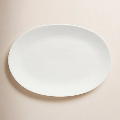 over&back Coupe Oval Platter