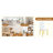 4-Pack PU Dining Chairs