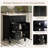 24" Bathroom Vanity With Premium Ceramic Basin-136831575