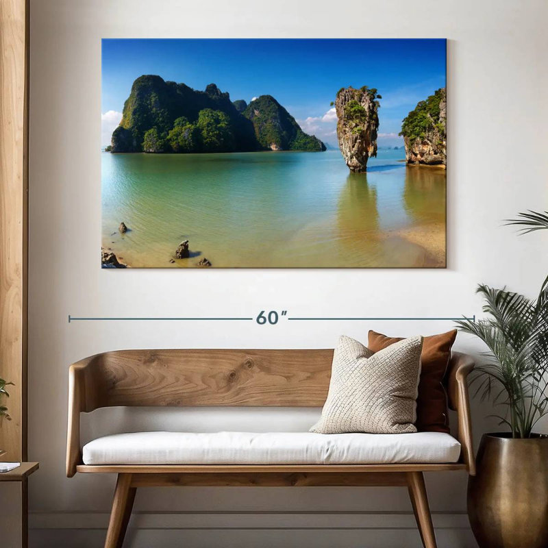Nicci Thai Island, 34" H x 51" W