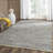 Parkman Hand Woven Jute/Denim/Cotton Rug in Natural/Blue-110870851